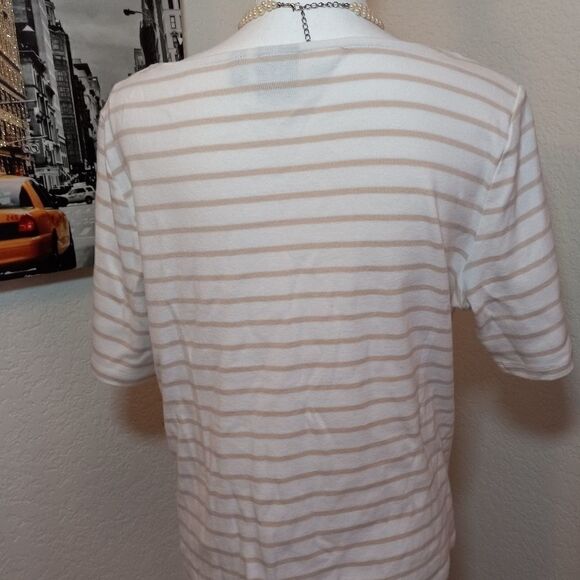 Tshirt with lace in the front by Rafaella size XL/EG - Picture 6 of 8